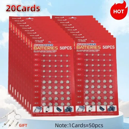 (TE) 50 stuks 20 kaarten