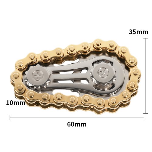 Zdjęcie Nowe metalowe zębatki koła zębatego, koło zamachowe, gyro na palec, fidget spinner, antystresowy, na...