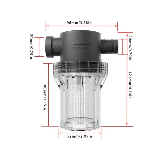 FM 0,5 inch 40 mesh