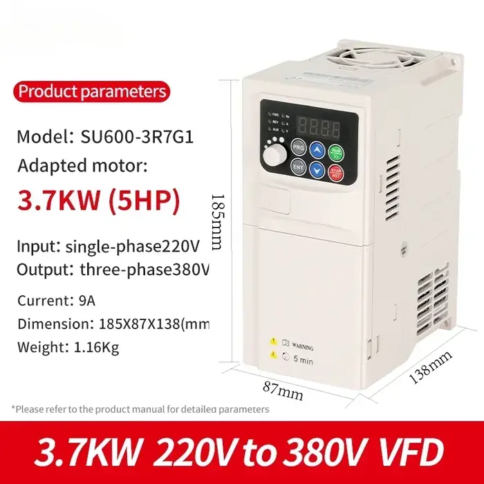 3.7KW-220V to 380V-1