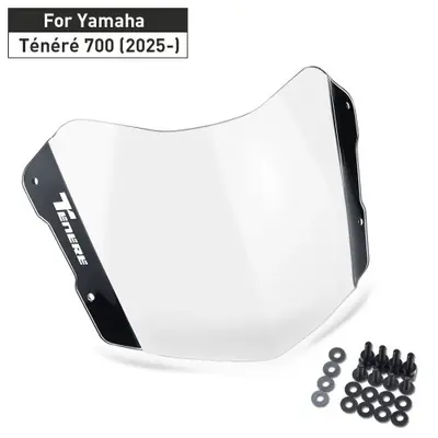 Image de Protège-phare Acrylique pour Yamaha Tenere 700 - Protection Avant Moto