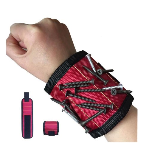 Image de Bracelet Magnétique pour Outils - Support de Poignet Pratique