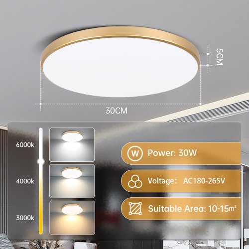 Tipo B 30W oro