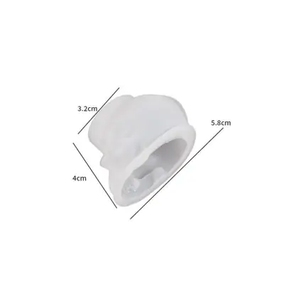 Image de Moule Silicone Tête de Crâne - Création DIY Halloween