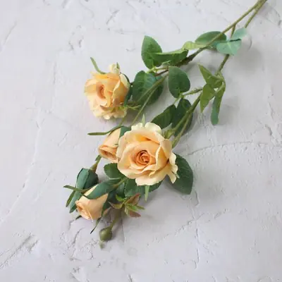 Image de Fleurs Artificielles Roses Soie - Décoration Mariage & Maison