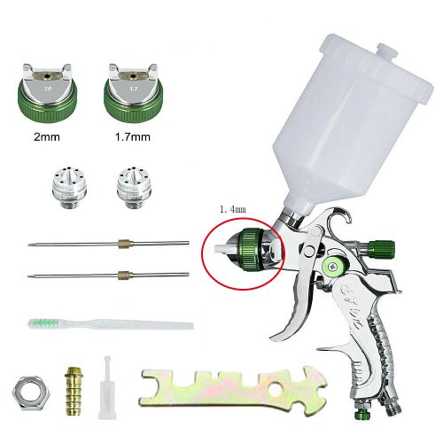 Image de Pistolet Aérographe HVLP Professionnel pour Peinture Auto