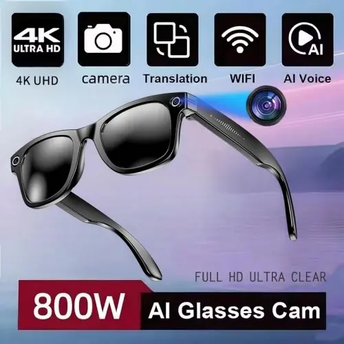 Image de Lunettes Intelligentes AI avec Caméra 800W