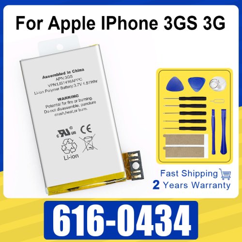 Zdjęcie Nowa Bateria do iPhone 3GS/3G – 616-0434 z Darmowymi Narzędziami