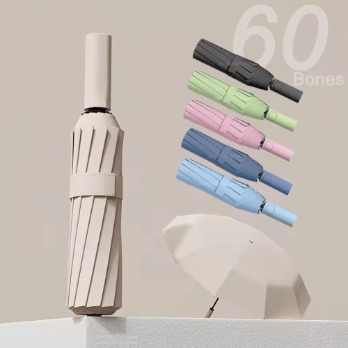 Zdjęcie Automatyczny Parasol Zewnętrzny – Lekki, Wodoodporny i Ochronny