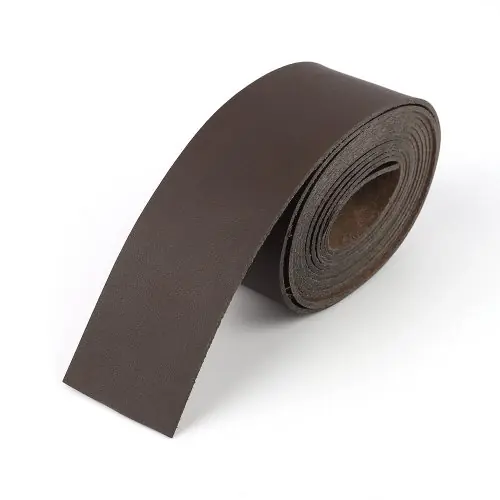 Image de Sangles en Cuir - Noir, Marron, Rouge - 2m - Pour Sac & Bijoux