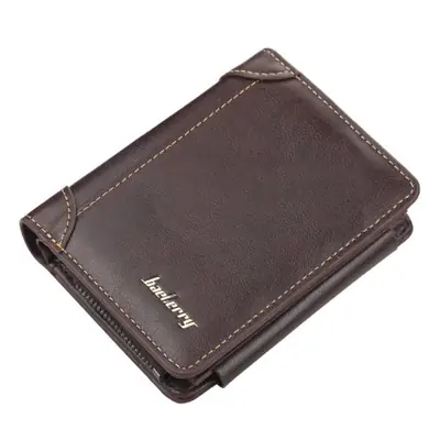 Image de Portefeuille Homme Cuir PU Vintage - Élégant & Pratique
