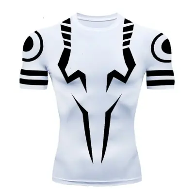 Image de T-shirt de Compression 3D Imprimé pour Hommes