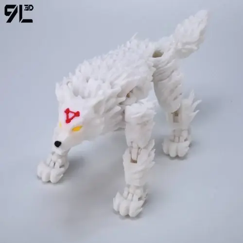 Weißer hund