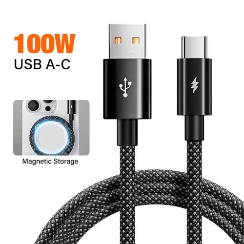 100W USB A naar C