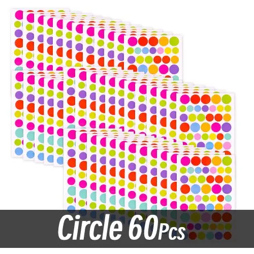 Círculo 60pcs
