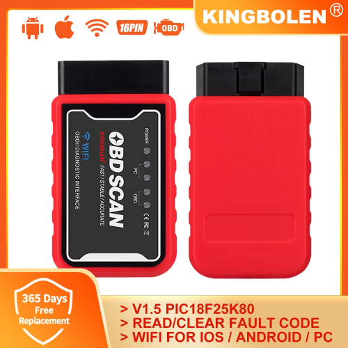 Bild von Bluetooth OBD2 Diagnosegerät für Auto – Kompatibel mit Android & iOS