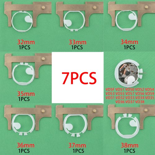 7 tallas en 1 caja