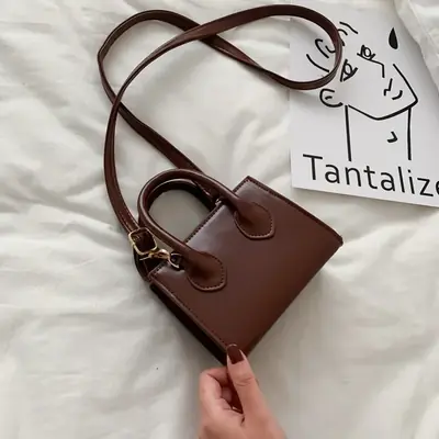 Image de Mini Sac à Main Rétro Femme - Élégant & Polyvalent