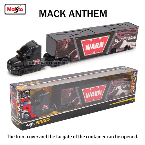Immagine di Mack Anthem Lonestar Up 1:64 – Modello di Rimorchio in Lega per Collezione, Veicolo da Trasporto con Dettagli Realistici e Finizione di Alta Qualità