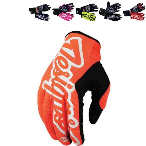 Immagine di Guanti da Corsa Motocross Verdi con Dito Intero per Pit Bike e Ciclismo - Guanti Moto Estivi Leggeri e Respiranti