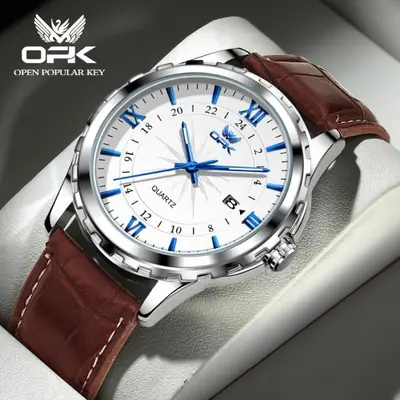 Image de Montre Homme OPK Quartz - Double Calendrier & Acier Inoxydable