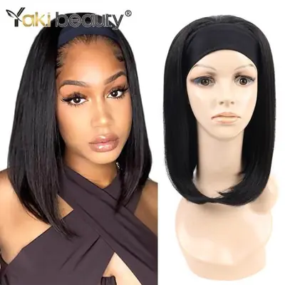Image de Perruque Synthétique Longue & Crépue 28" - Bandeau Glace Afro Bouclé