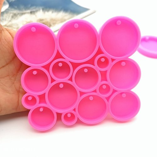 Imagen de Molde de Silicona para Llaveros y Pendientes DIY