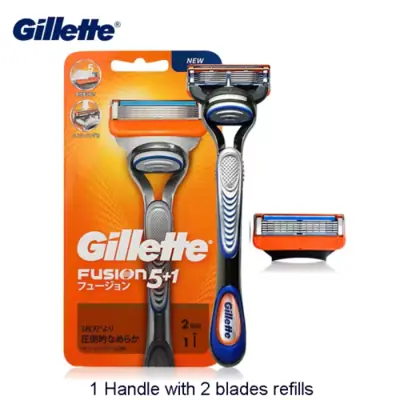 Image de Rasoir Gillette Fusion 5 Lames - Rasage Précis & Confortable