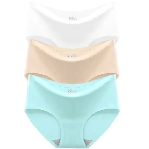 Image de Sous-vêtements en Soie Glacée - 3 Pièces Sans Trace