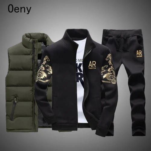 Groen zwart 3PC