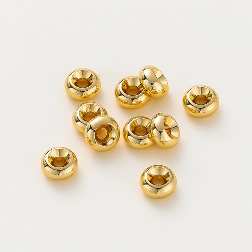 Image de Perles d'Espacement Dorées 14K/18K - 10 à 30 Pièces