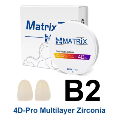 Image de Blocs Zircone 4D Pro 98mm - Précision Dentaire