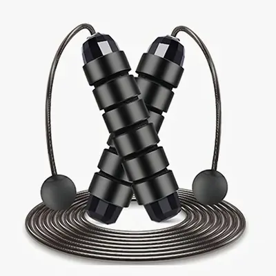 Image de Corde à Sauter Anti-Enchevêtrement - Idéale pour le Fitness à Domicile