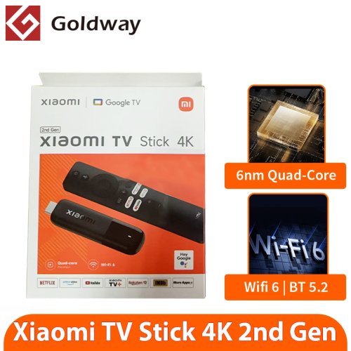 Afbeelding van Xiaomi TV Stick 4K 2e Generatie – Smart TV met Google TV & HDR