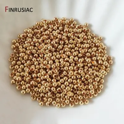 Image de Perles Rondes Or 14K/18K - 2 à 6mm
