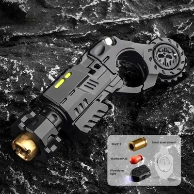 Image de Pistolet Anti-Stress Mini Métal - Fidget EDC