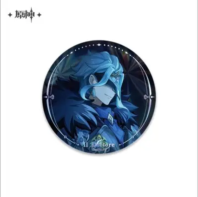 Image de Badge Chibi Lumineux Fatui Doctor - Genshin Impact