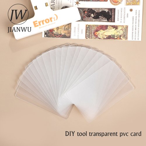 Immagine di Carte ATC Trasparenti Vuote – Creatività Illimitata per Scrapbooking e Artigianato