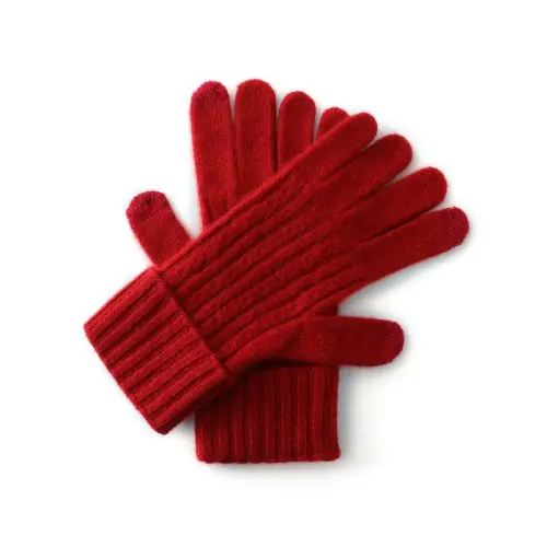 Image de Gants d'Hiver en Cachemire pour Écran Tactile - Femmes