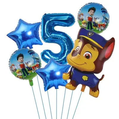 Image de Décoration fête Pat'Patrouille - Ballons & Feuilles
