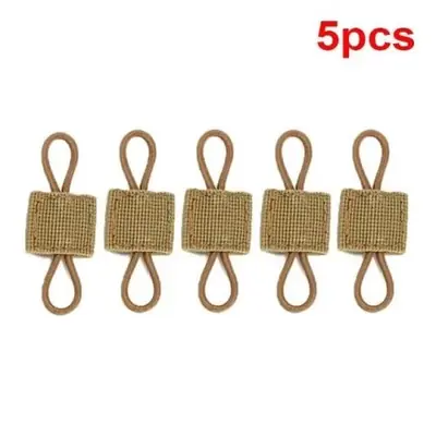 Image de Sangles Élastiques Nylon - Lot de 10 pour Randonnée, Chasse et Sac à Dos