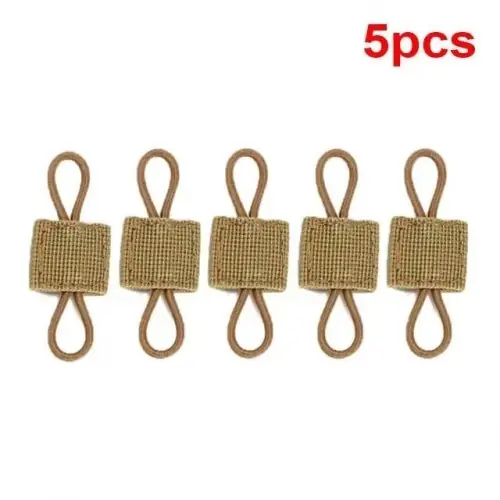 Image de Sangles Élastiques Nylon - Lot de 10 pour Randonnée, Chasse et Sac à Dos