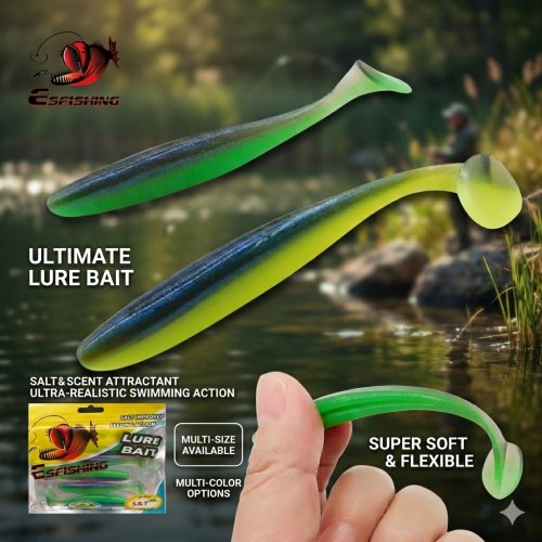 Zdjęcie Miękkie Przynęty ESFishing Easy Shiner – Idealne na Szczupaka i Okonia