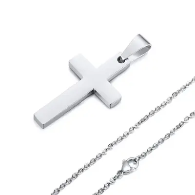 Image de Collier Croix Homme - Style Robuste & Élégant