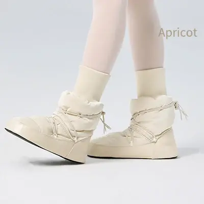 Image de Bottes de Ballet Chaudes pour Filles - Semelle Souple & Antidérapante