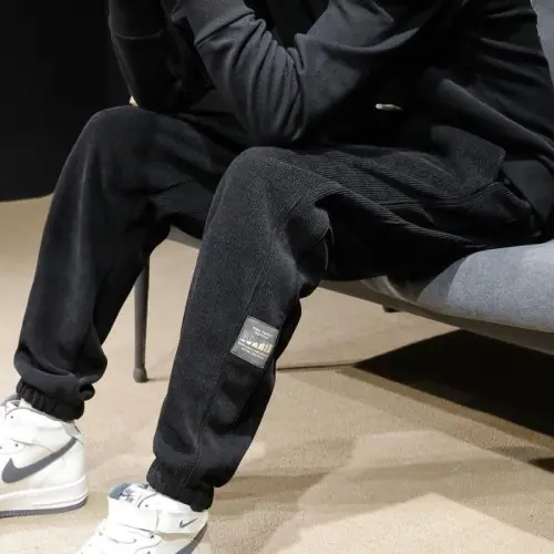 Image de Pantalons Homme Velours Côtelé - Confort & Style
