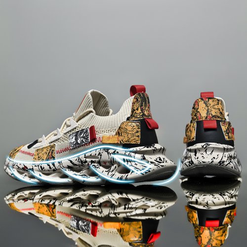 Image of Premium Men's Breathable Running Sneakers – Stylish Casual & Sporty Trainers for Everyday Wear