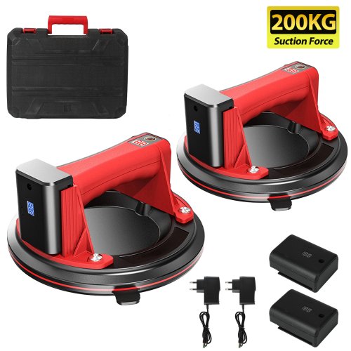 Lève-Vitre Électrique 200kg - Déplacement Facile de Granit et Verre