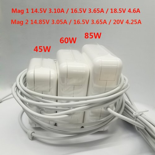 Immagine di Adattatore di alimentazione da 45 W 60 W 85 W compatibile con caricabatterie MacBook per MacBook Air/Pro Magsafe 1/2 caricabatterie adattatore di alimentazione magnetico A1286