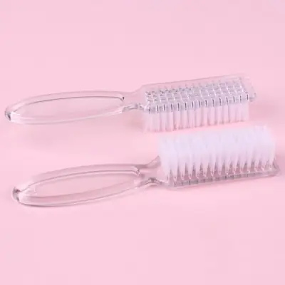 Image de Brosse à Ongles Transparente 4 Pièces - Nettoyage & Manucure